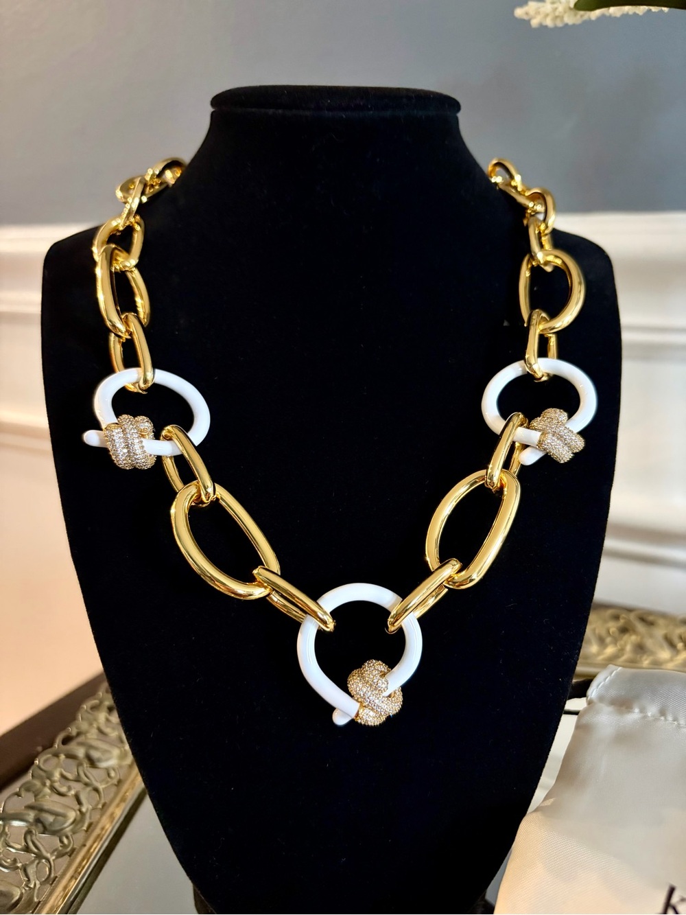 Kate Spade Ropes & Knots Statement Necklace